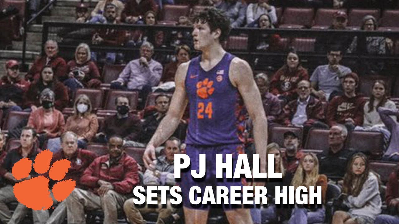 Clemson's PJ Hall Sets New Career High