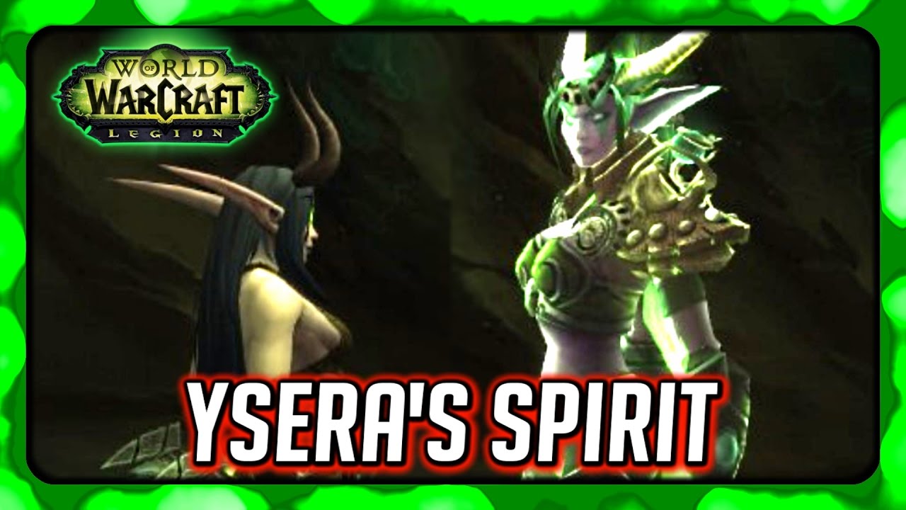 WOW Legion 🌟 Seeing Ysera's Spirit in the Emerald Dream (Emerald Nightmare Raid)