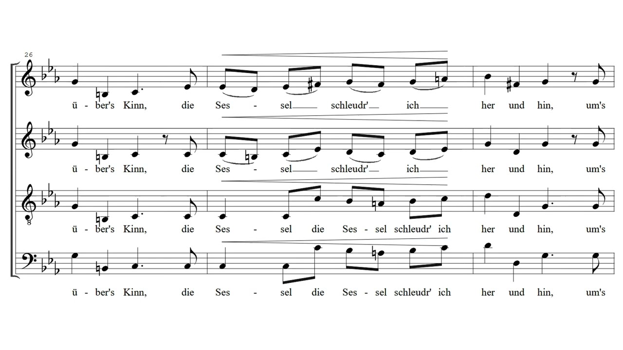 R. Schumann:  Zahnweh Sopran
