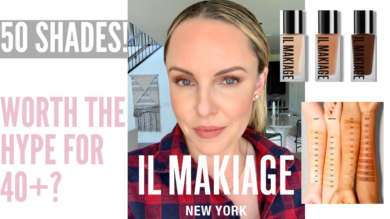 IL MAKIAGE WOKE UP LIKE THIS FOUNDATION REVIEW & WEAR TEST for 40+