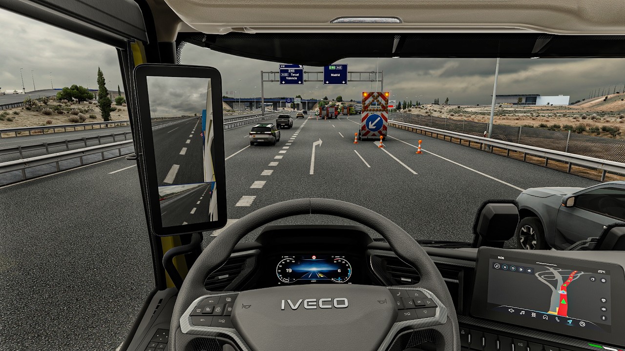 4K Realistic Ultra Graphics v1.58 IVECO | Euro Truck Simulator 2 Snowymoon Mod Full Gameplay