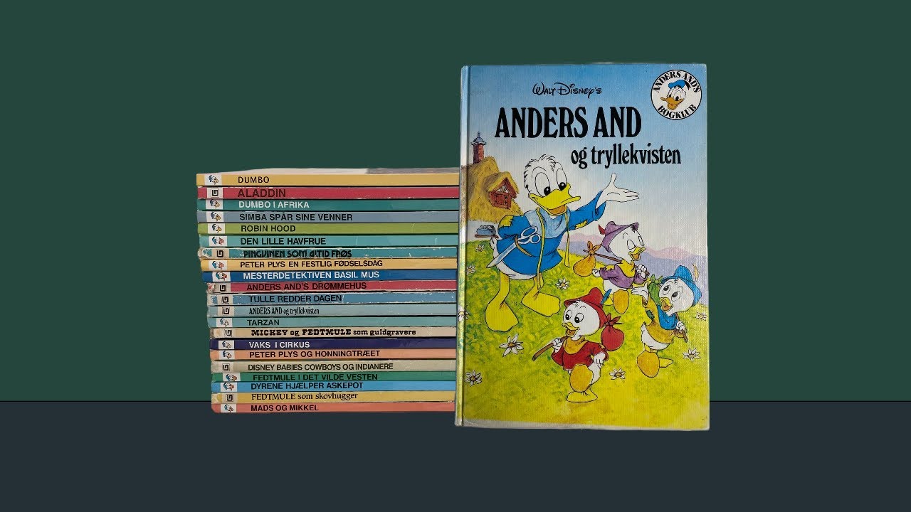 Anders And og tryllekvisten - Godnathistorier for børn
