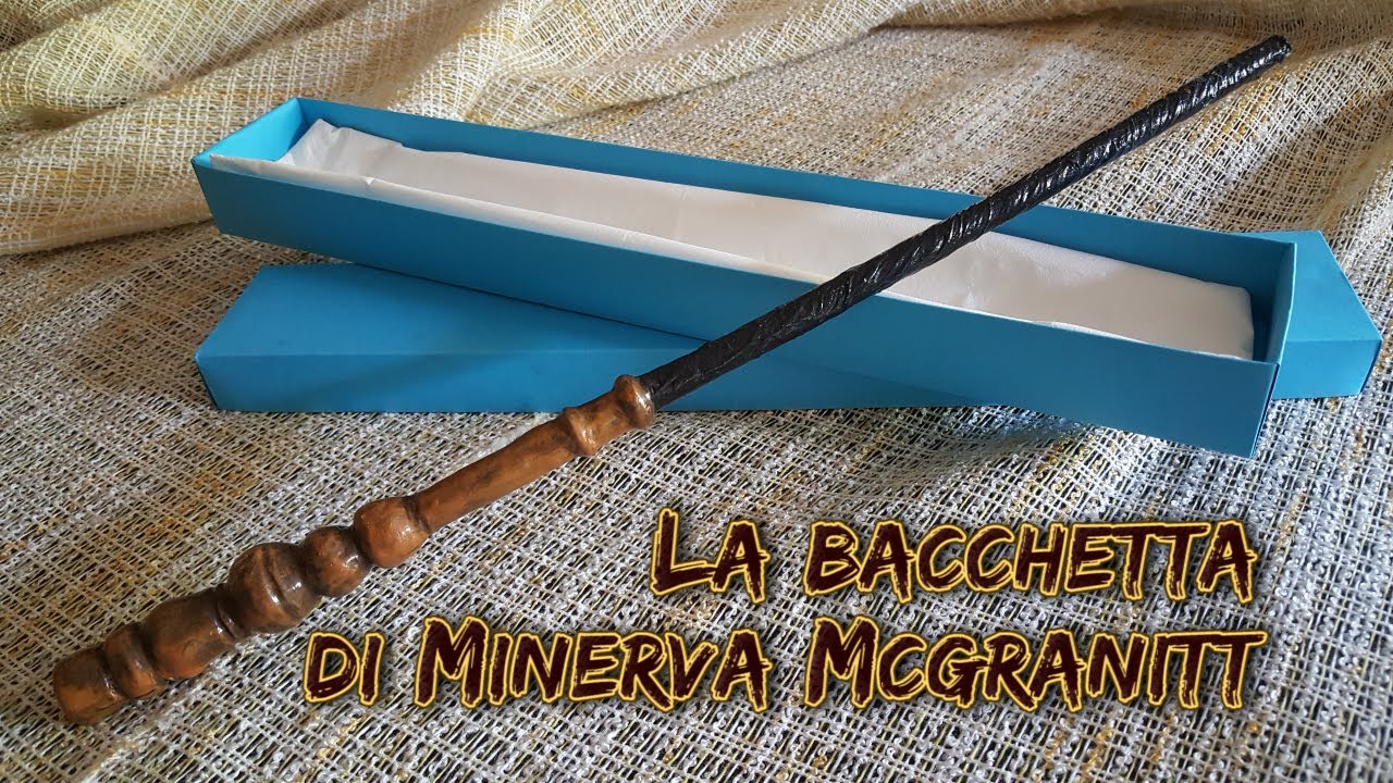 Come creare la bacchetta di Minerva Mcgranitt