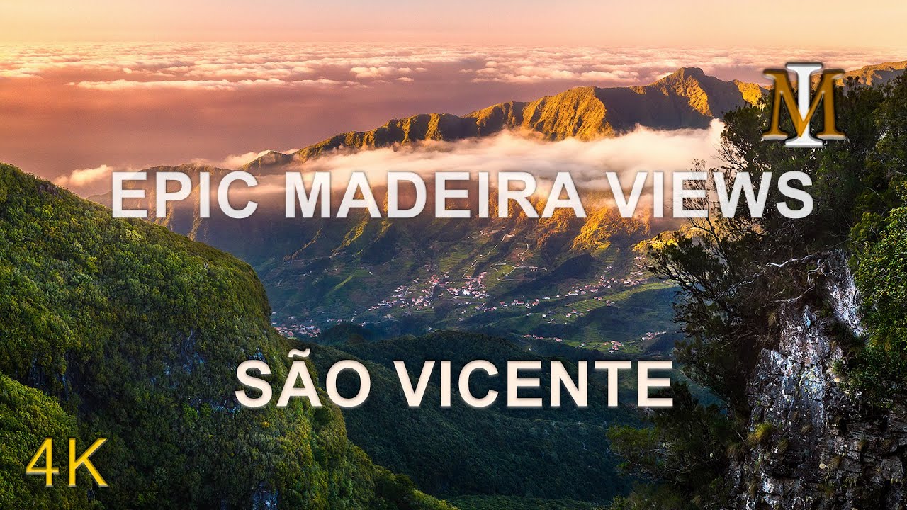 Madeira Mountains | Epic Views Over S&atilde;o Vicente & Ribeira Brava [4K] ⛰️