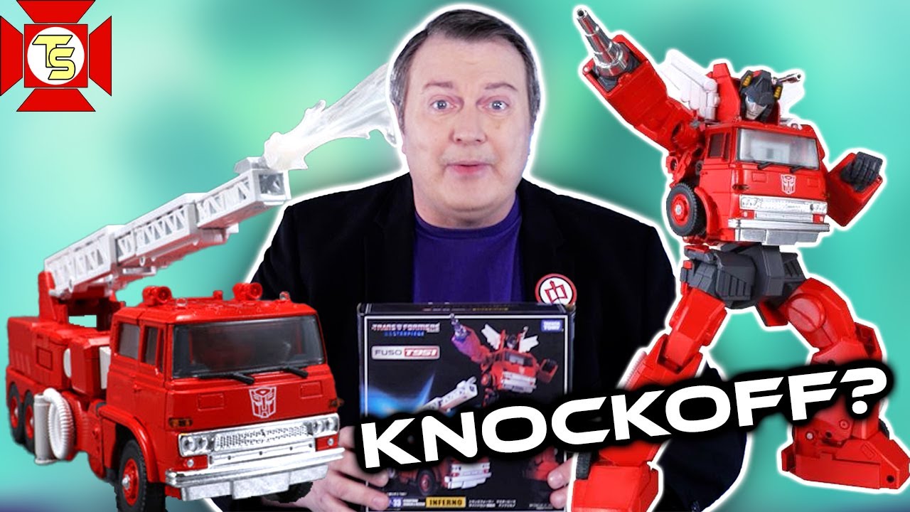 TRANSFORMERS Autobot INFERNO Masterpiece Review (Knockoff?)