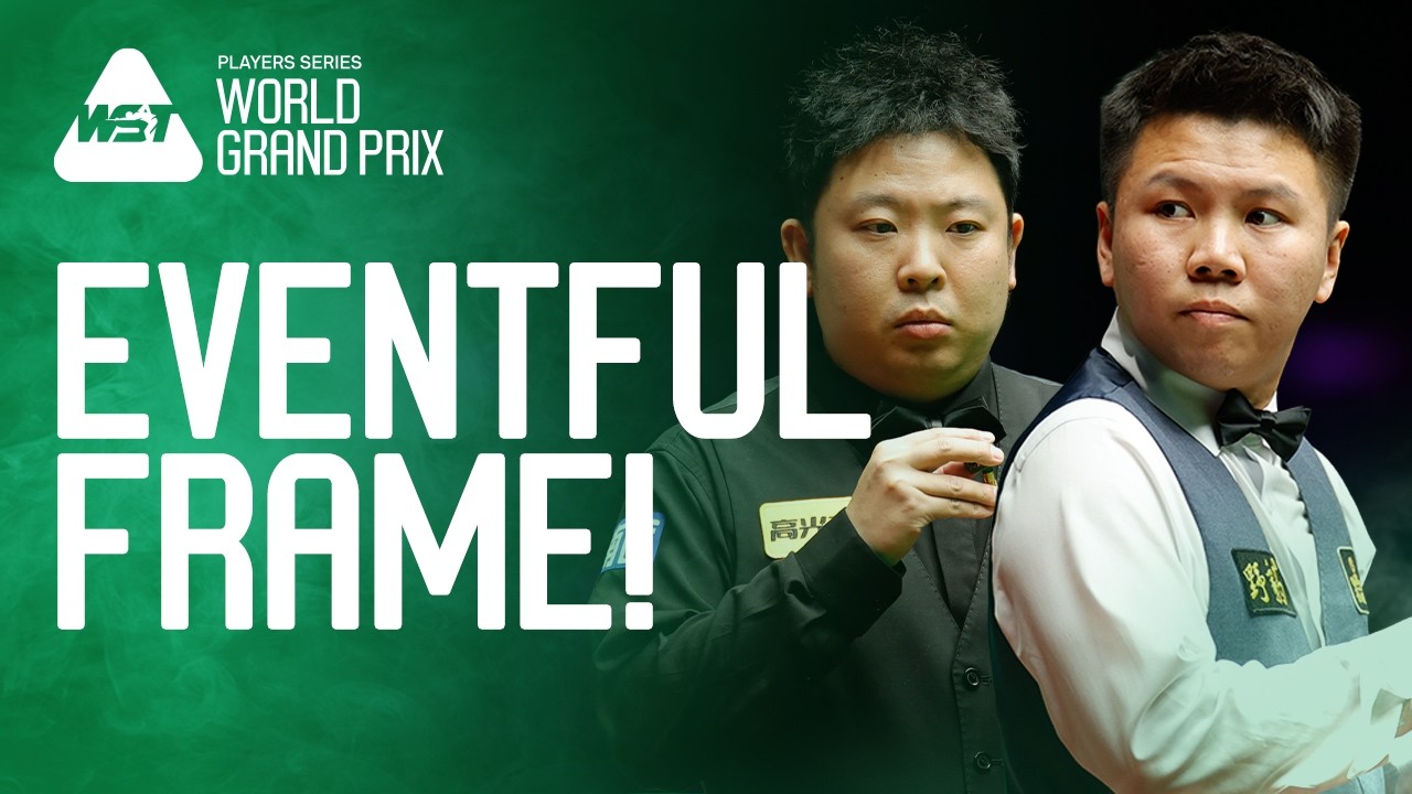 EVENTFUL FRAME! 😱 | Zhou Yuelong vs Zhang Anda | World Grand Prix 026