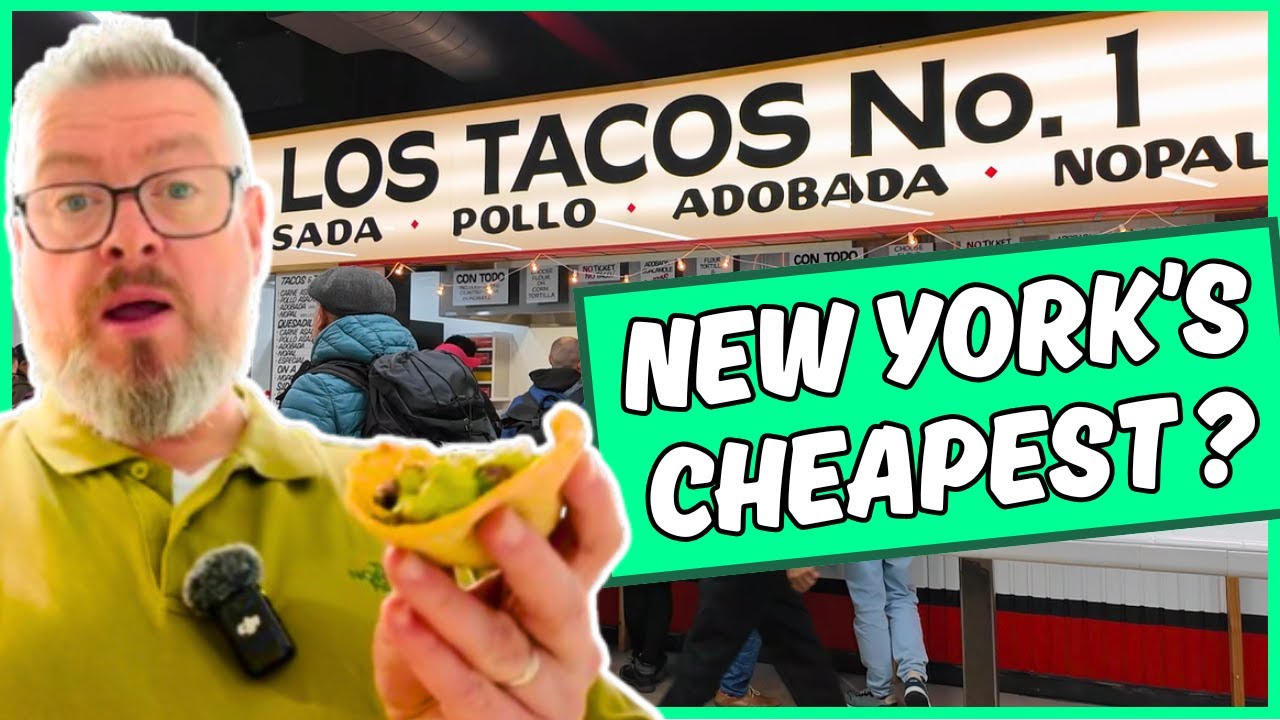 Is This NEW YORK'S CHEAPEST RESTAURANT? | Los Tacos No. 1!
