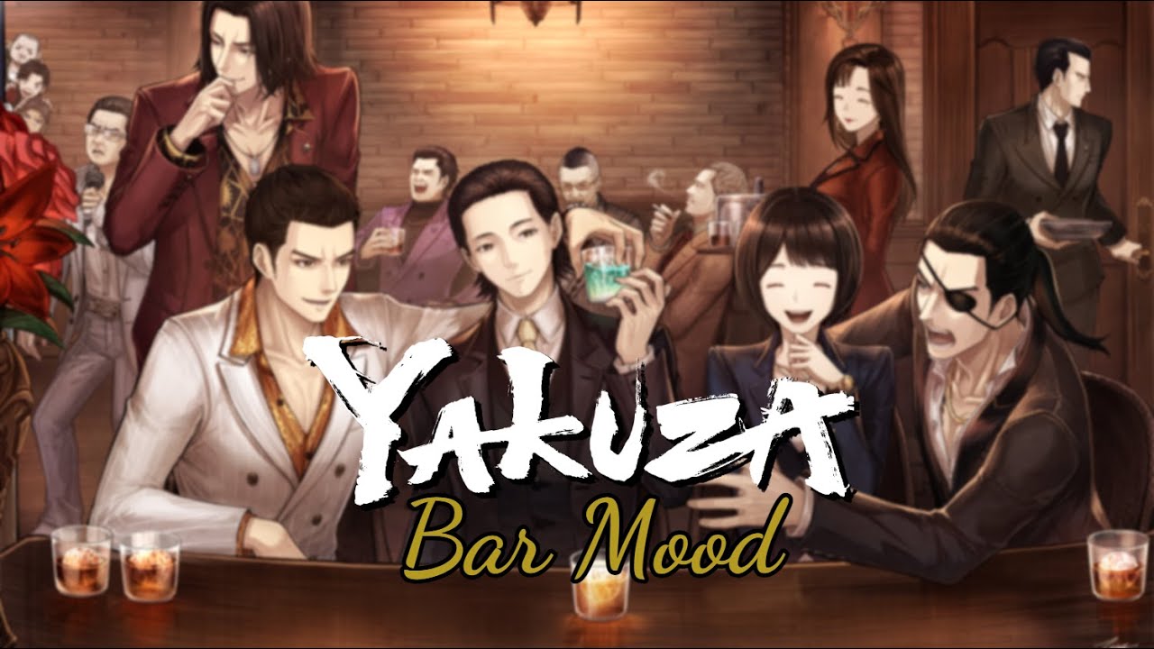 Yakuza 龍が如く - Bar Cafè Mood - A drink with Kiryu and Majima - Music to Chill & Study