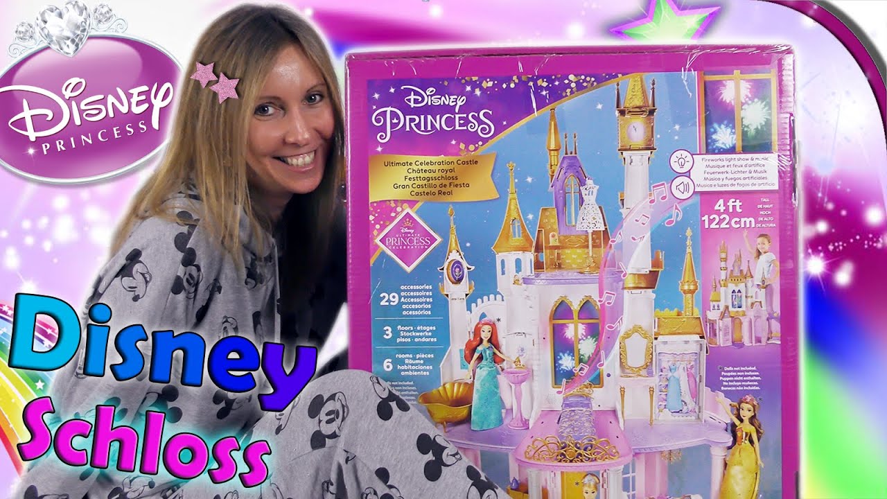 Disney Prinzessinnen Schloss aufbauen und einrichten 🏰 Unboxing deutsch