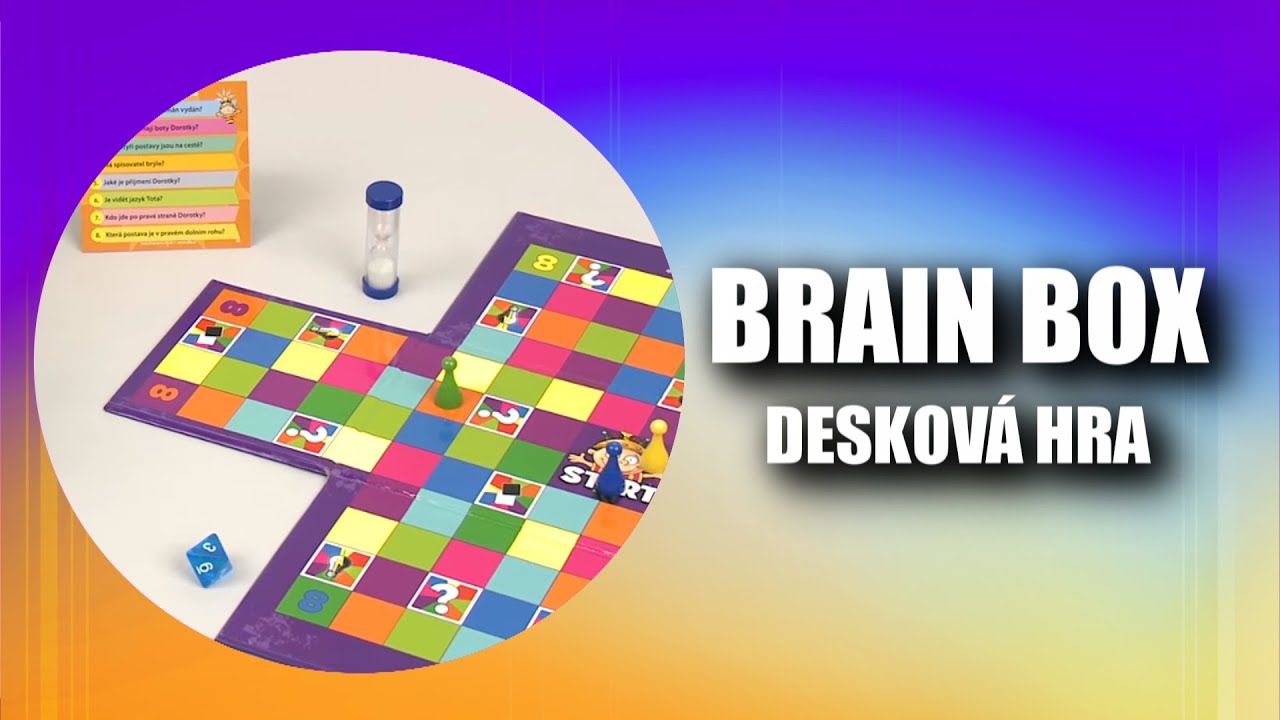 V KOSTCE BRAINBOX deskov&aacute; hra
