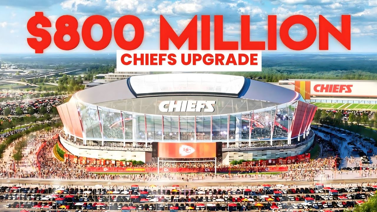Inside the Kansas City Chiefs' New $800M Stadium Upgrade