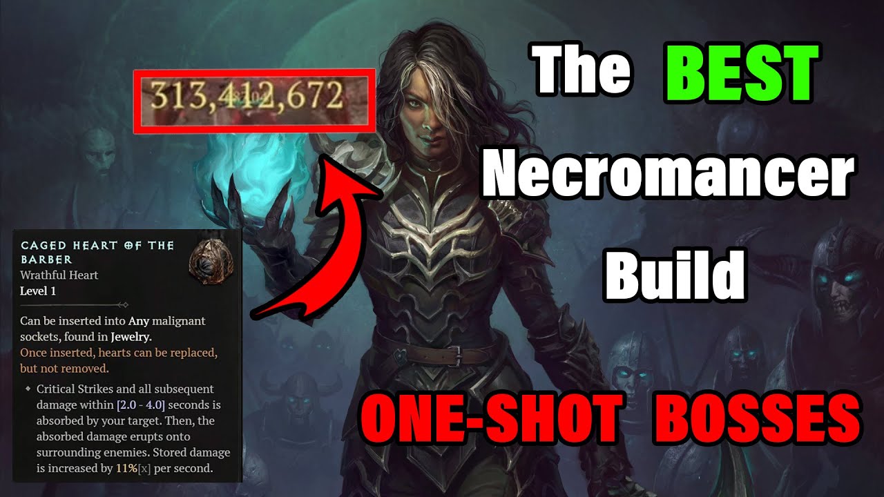 THE BEST Necromancer Build Possible - Diablo 4 Necromancer Minion Bomber Guide!