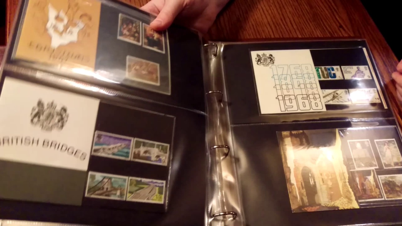 Stamp Collecting: Presentation Packs Folder 01 1937-1970