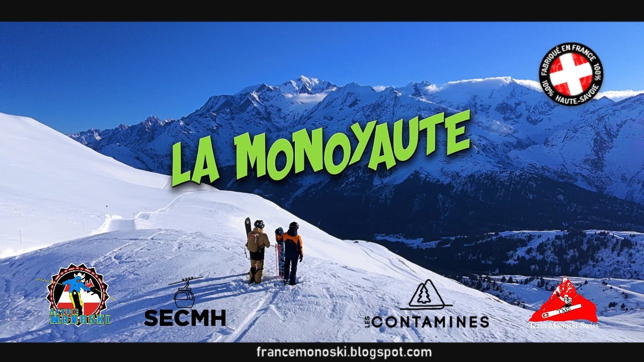Rassemblement de monoski La Monoyaute 2025 aux Contamines Montjoie