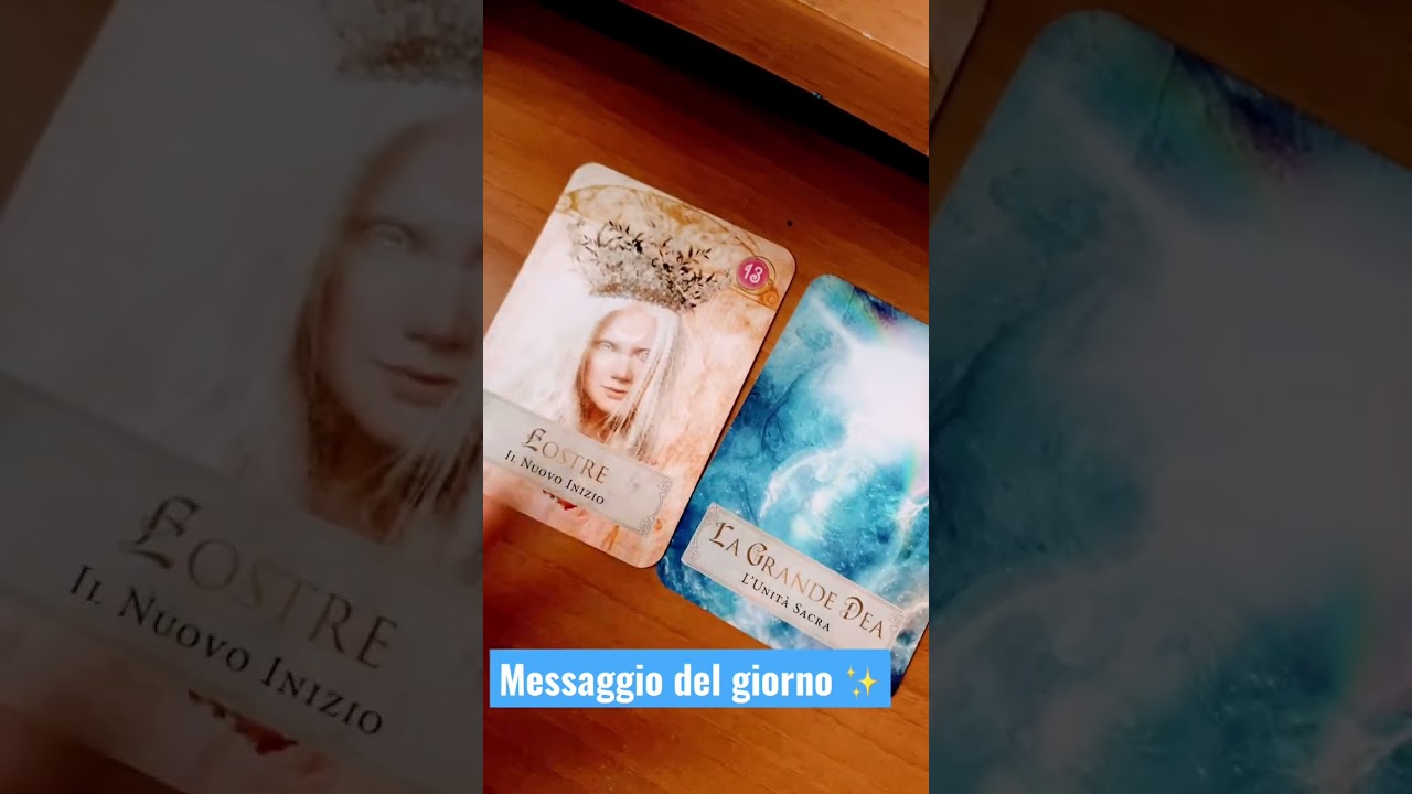 Messaggio per il sabato 💙nuovi inizi per il volere di Dio! #tarocchiinterattivi #tarocchi #carte