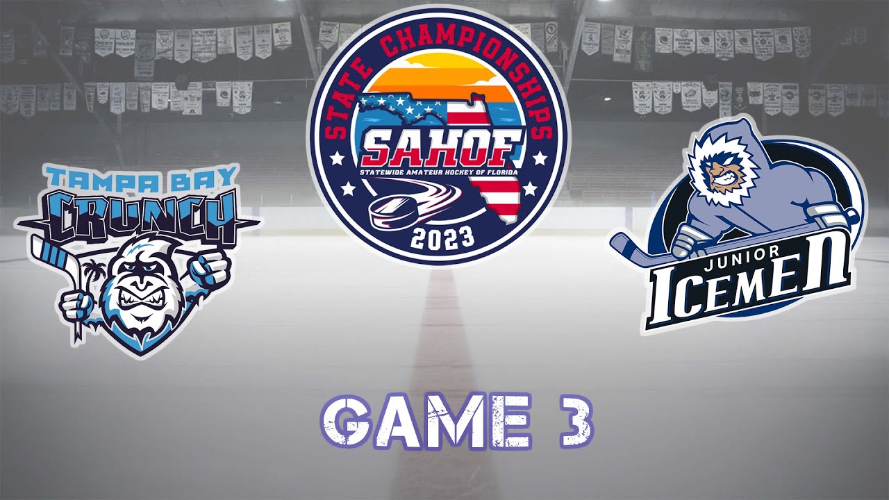 SAHOF Championship - Game 3   - Crunch vs Ice Men