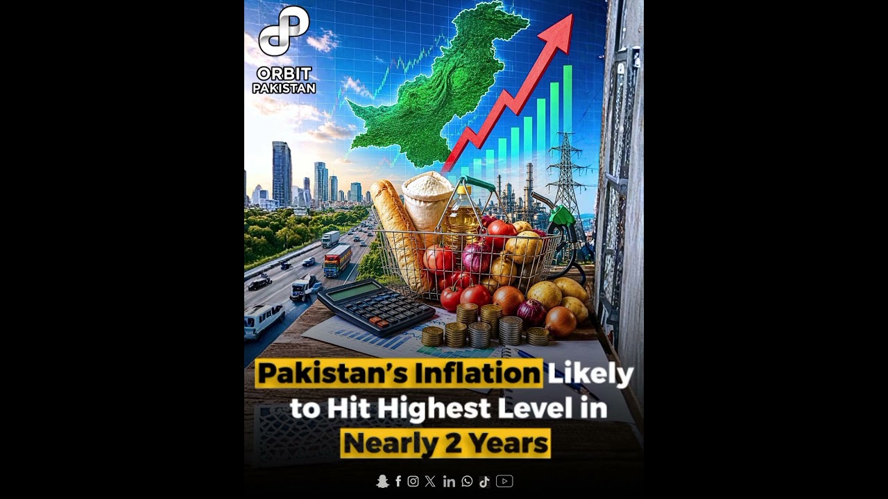 Pakistan&rsquo;𝐬 𝐂𝐨𝐧𝐬𝐮𝐦𝐞𝐫 𝐏𝐫𝐢𝐜𝐞 𝐈𝐧𝐝𝐞𝐱 (𝐂𝐏𝐈) 𝐟𝐨𝐫 𝐌𝐚𝐲 𝟐𝟎𝟐𝟔 is projected to rise to 𝟏𝟏.𝟎%&ndash;𝟏𝟏.𝟓% 𝐲𝐞𝐚𝐫-𝐨𝐧-𝐲𝐞𝐚𝐫