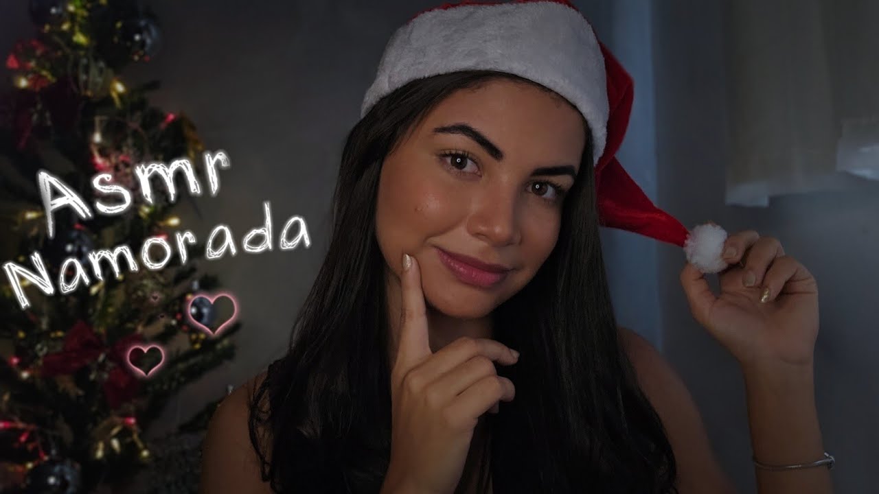 ASMR ROLEPLAY Sua namorada veio passar o natal com você 🎄💕 (voz suave)