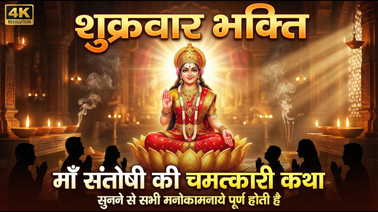माँ संतोषी की कथा | शुक्रवार को सुनने से पूर्ण होती है मनोकामना