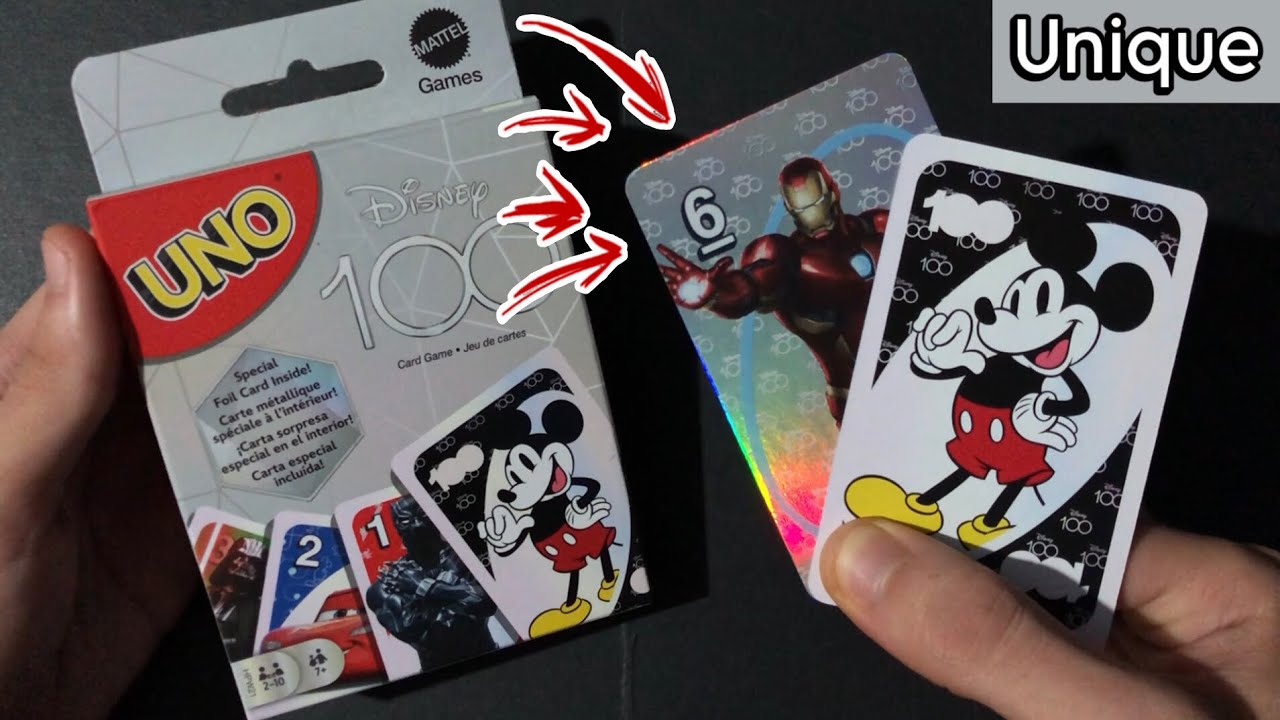 Unboxing del UNO 100 Años de Disney    🇺🇸