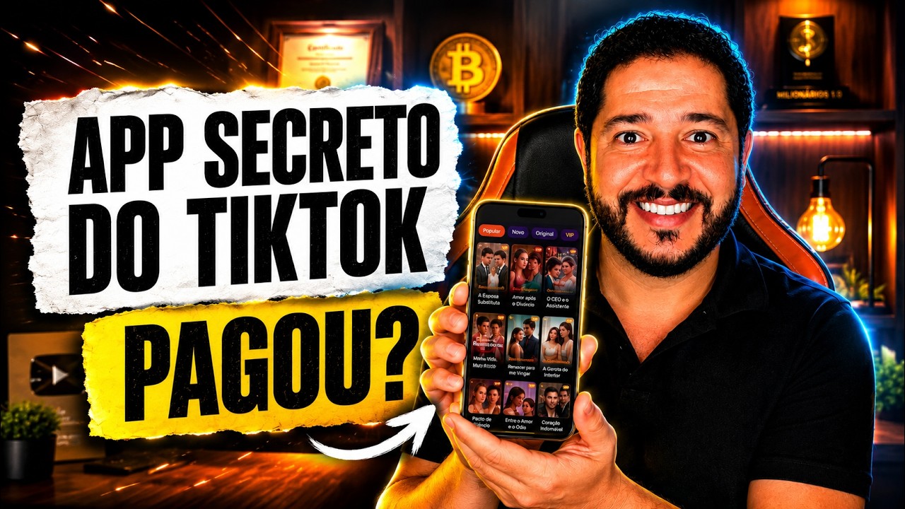 APP QUE PAGA PRA VER NOVELINHA? Testei o PineDrama (App Secreto do TikTok)