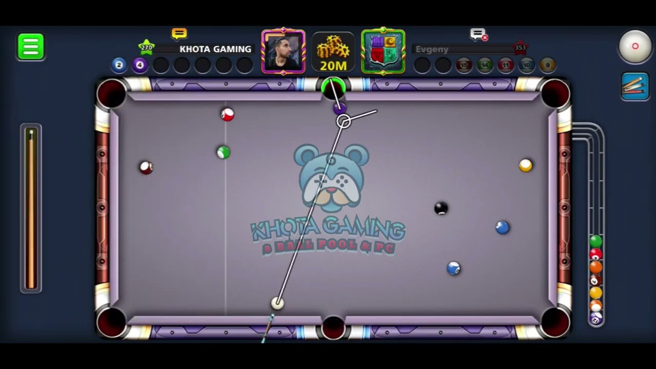 Very Funny Voice With KHOTA GAMING 8 Ball Pool 20 Million Won 😍