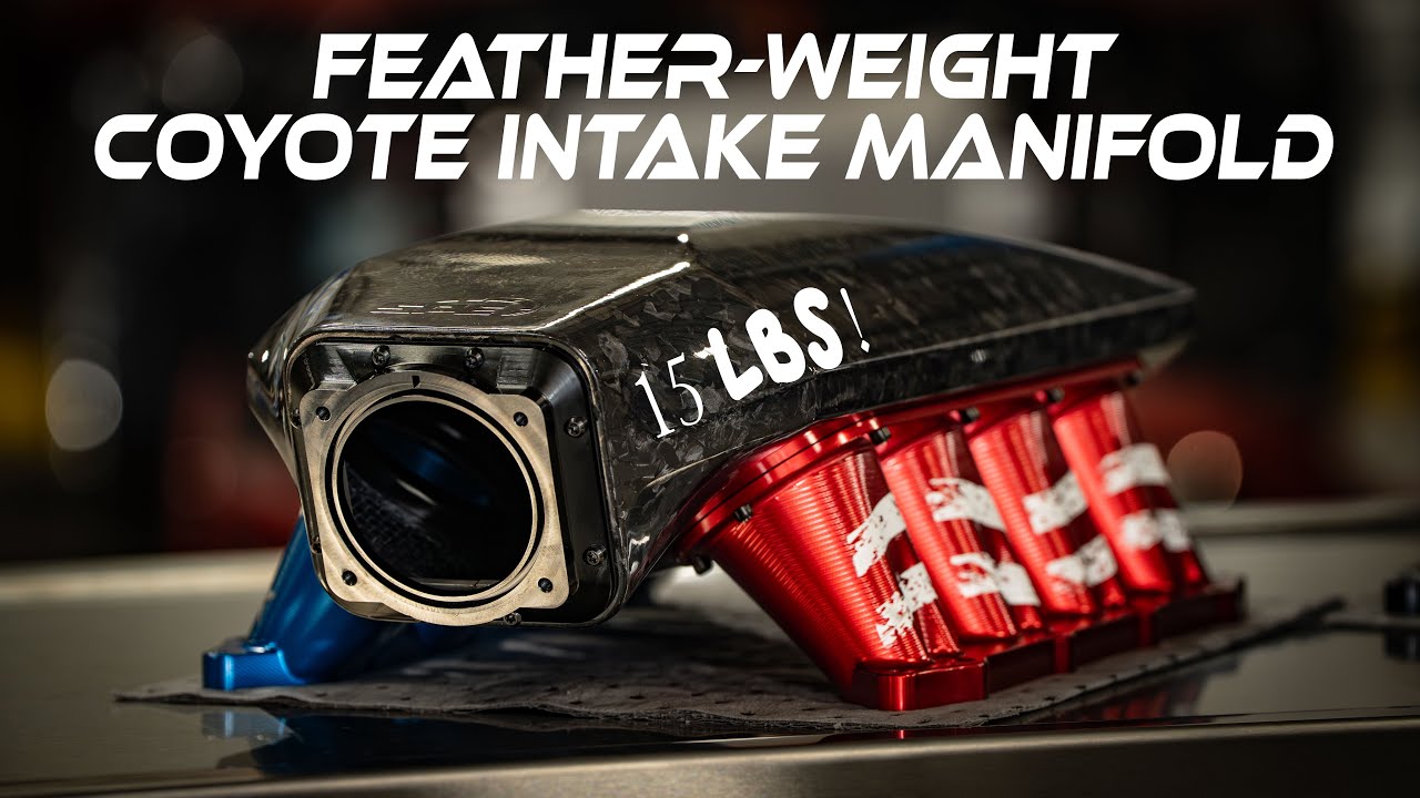 Ford Coyote Carbon Fiber Intake Manifold - Lightest on the Market!