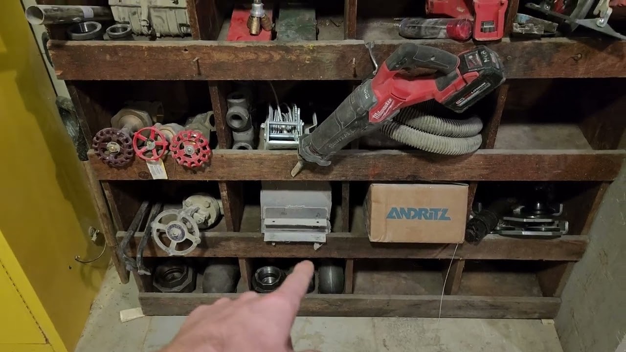 Industrial maintenance shop tour