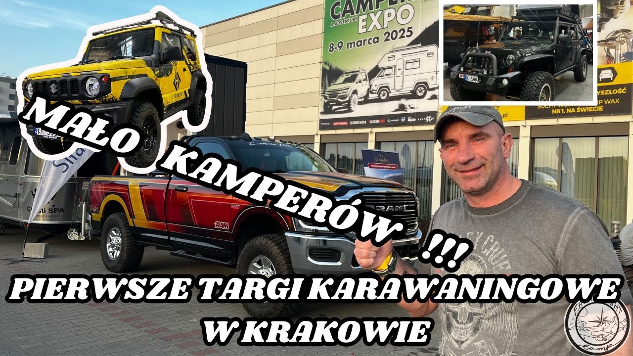 Targi Karawaningowe w Krakowie / Camper & Adventure EXPO 2025 / EXPO Kraków / vlog #80