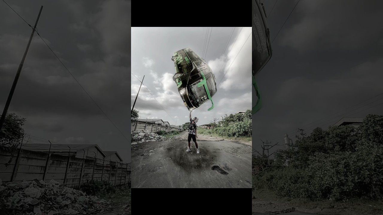 Ide pose foto keren pakai bus telolett