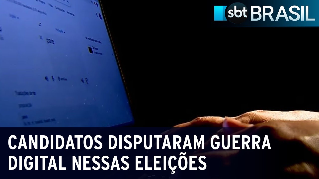 Candidatos disputaram guerra digital nessas elei&ccedil;&otilde;es | SBT Brasil (31/10/22)