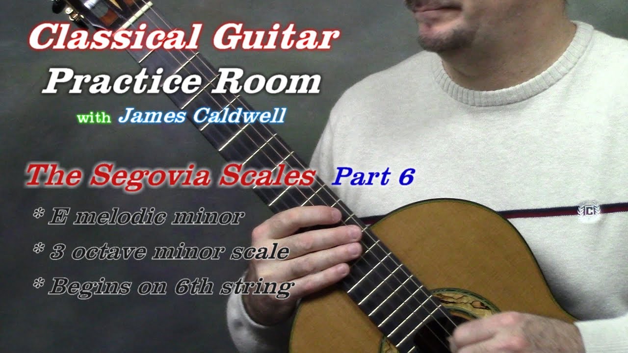 Segovia Scales pattern #6 - E minor (unique scale)