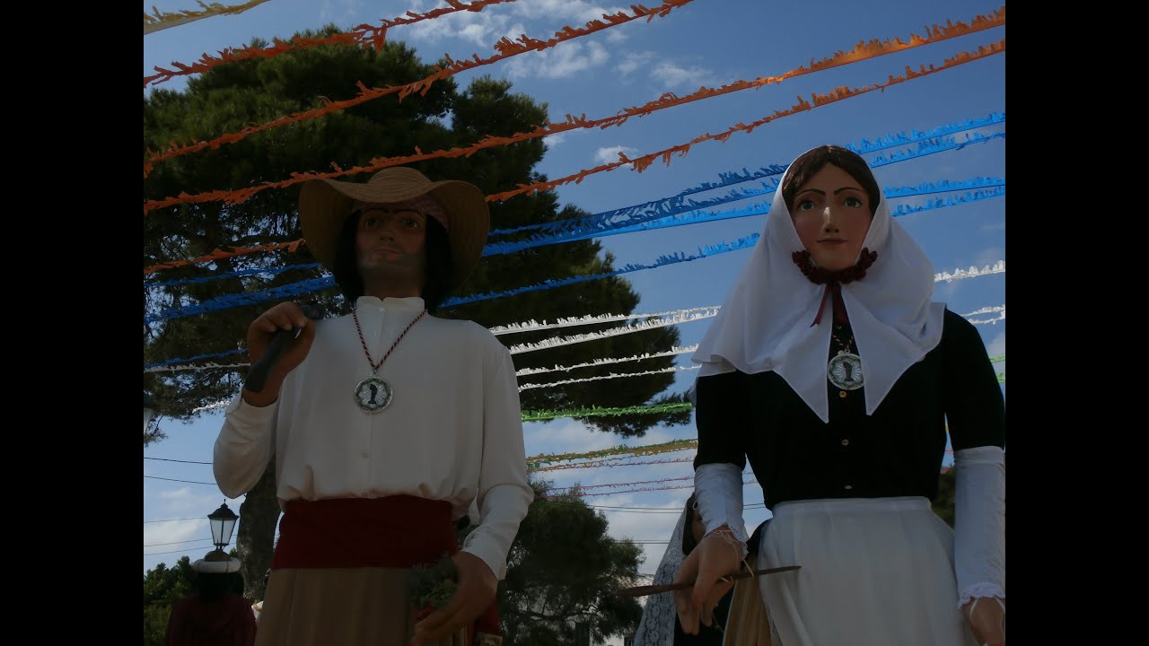 Festes de Sant Gaietà 2015 - Gegants de Llucmaçanes (Menorca)