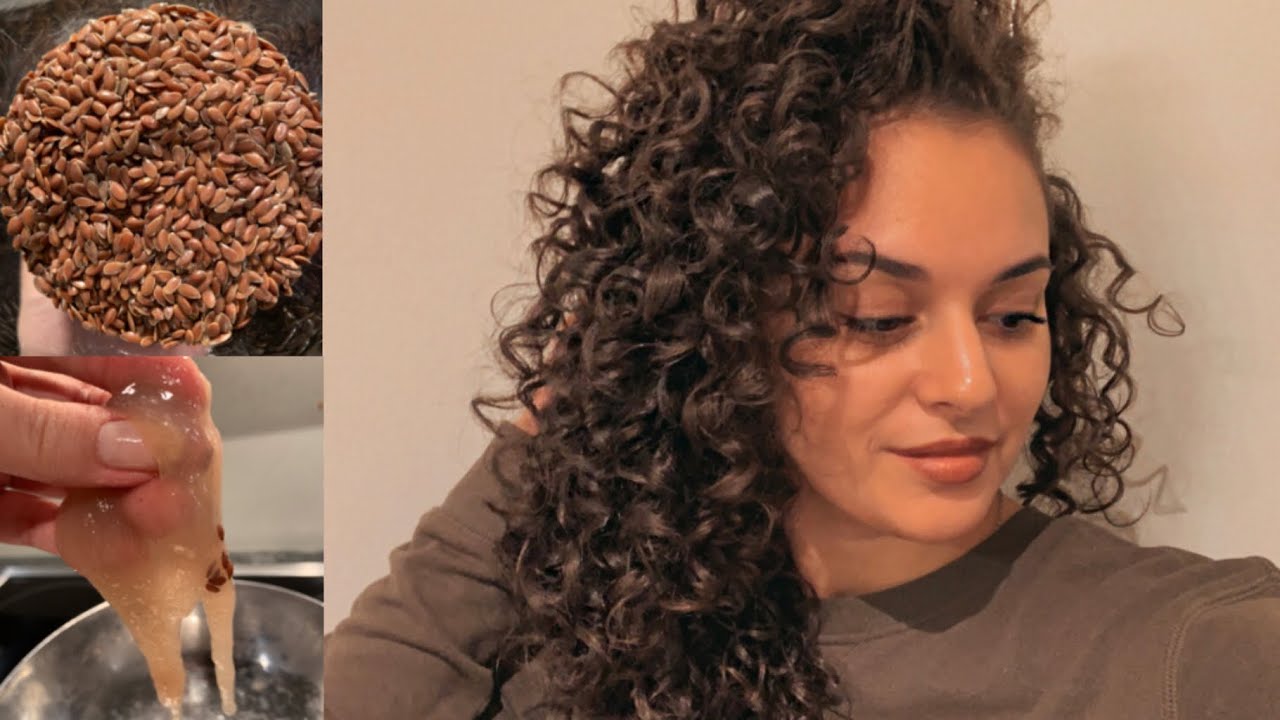 Natürliches DIY-Leinsamengel für schöne Locken | IamAniva