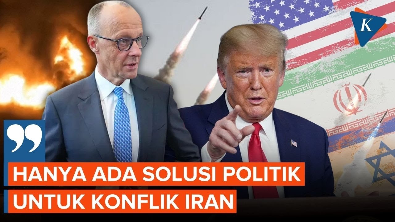 Kanselir Jerman: Hanya Ada Solusi Politik untuk Selesaikan Konflik Iran