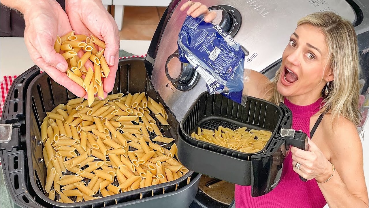 Coloquei MACARRÃO na AIRFRYER e agora só faço assim!