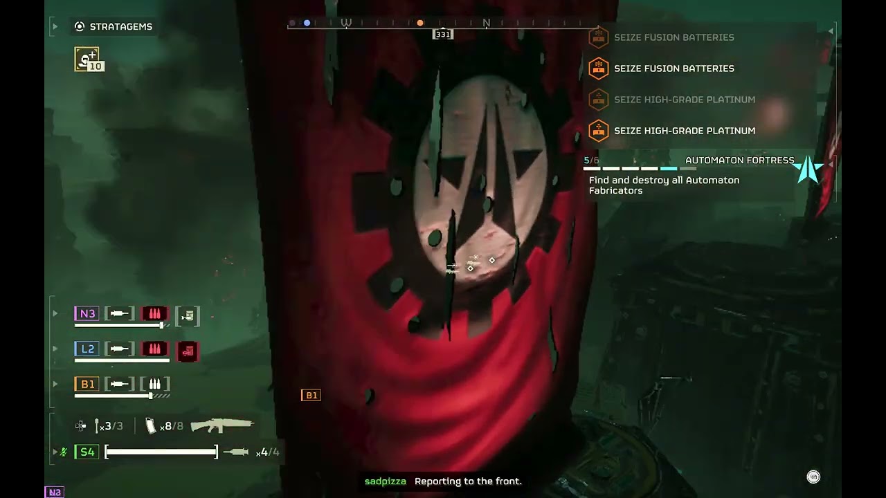 taking down an automaton fortess