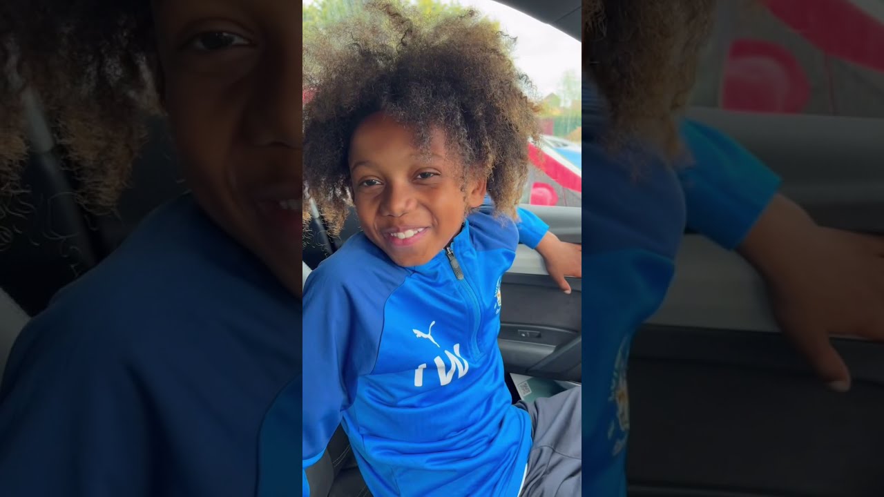 Isaiah&rsquo;s football academy routine #shorts