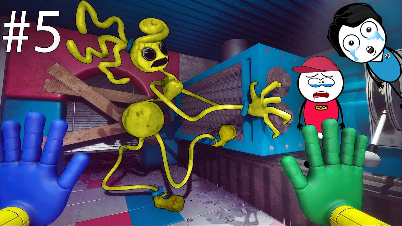 Mommy Long Legs Spider Death POPPY PLAYTIME CHAPTER 2 Part 5 | Khaleel and Motu Gameplay