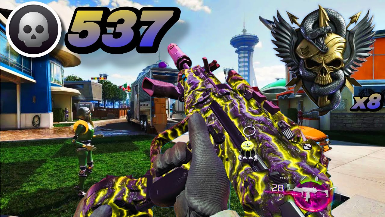 537 KILLS + 8 NUKES w/ META MPC-25 on NUKETOWN! 😍| Black Ops 7 Multiplayer Gameplay (No Commentary)