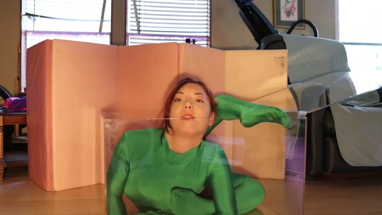 Flexible Girl Fits in Tiny BOX