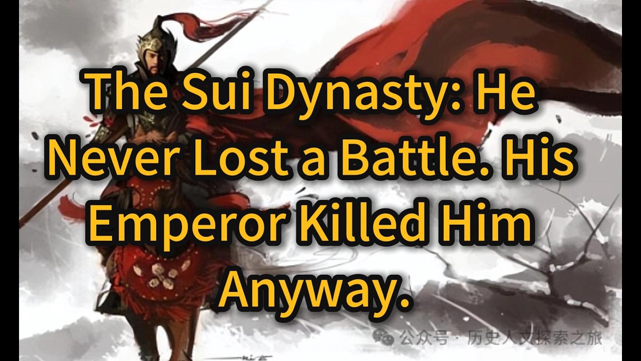The Sui Dynasty: He Never Lost a Battle. His Emperor Killed Him Anyway.