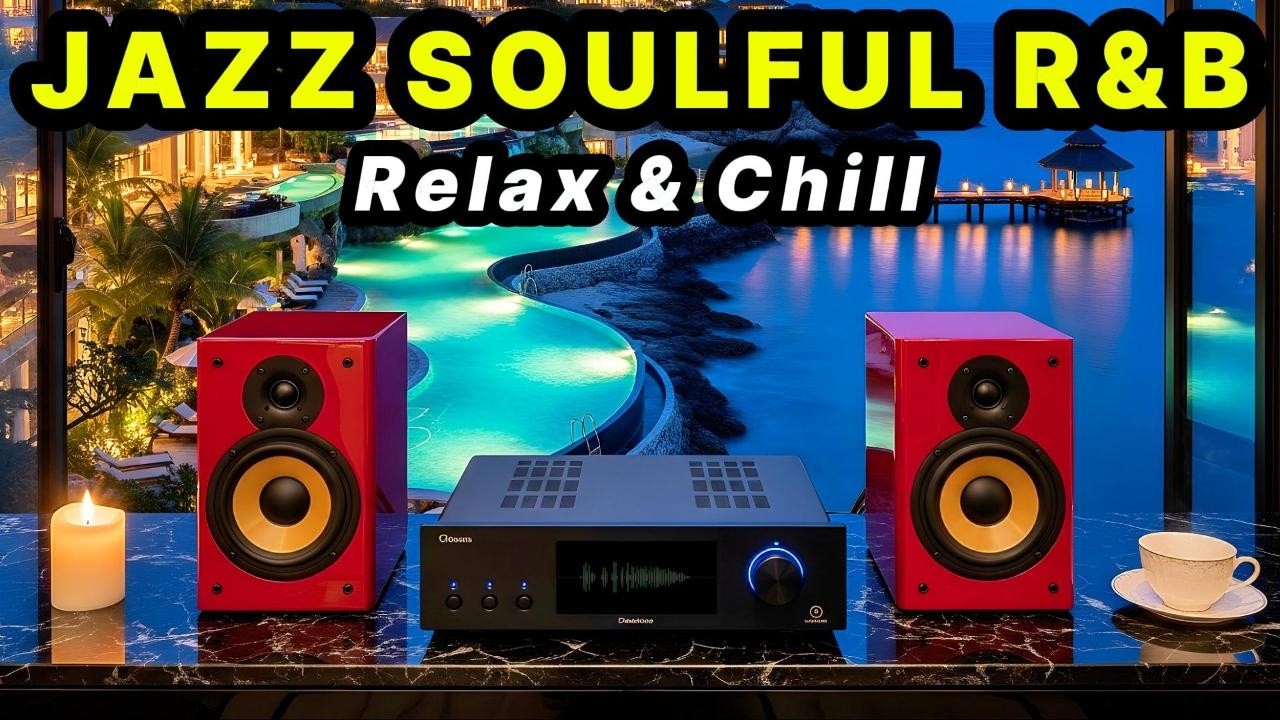 Smooth Jazz x Soulful R&B – Cozy Chill Jazz Mix for Work, Study & Relaxing Time 🔴 LIVE