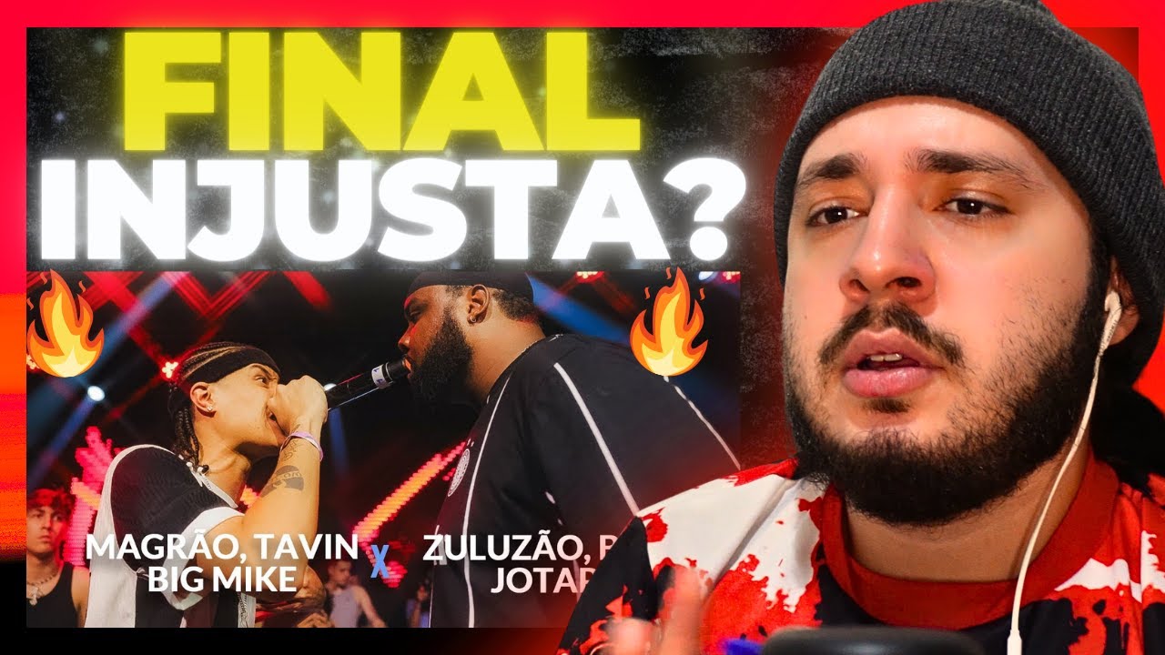 MAGRÃO, TAVIN E BIG MIKE x JOTAPE, BASK E ZULUZÃO | FINAL | BDN SPARTA | REACT BAUEB