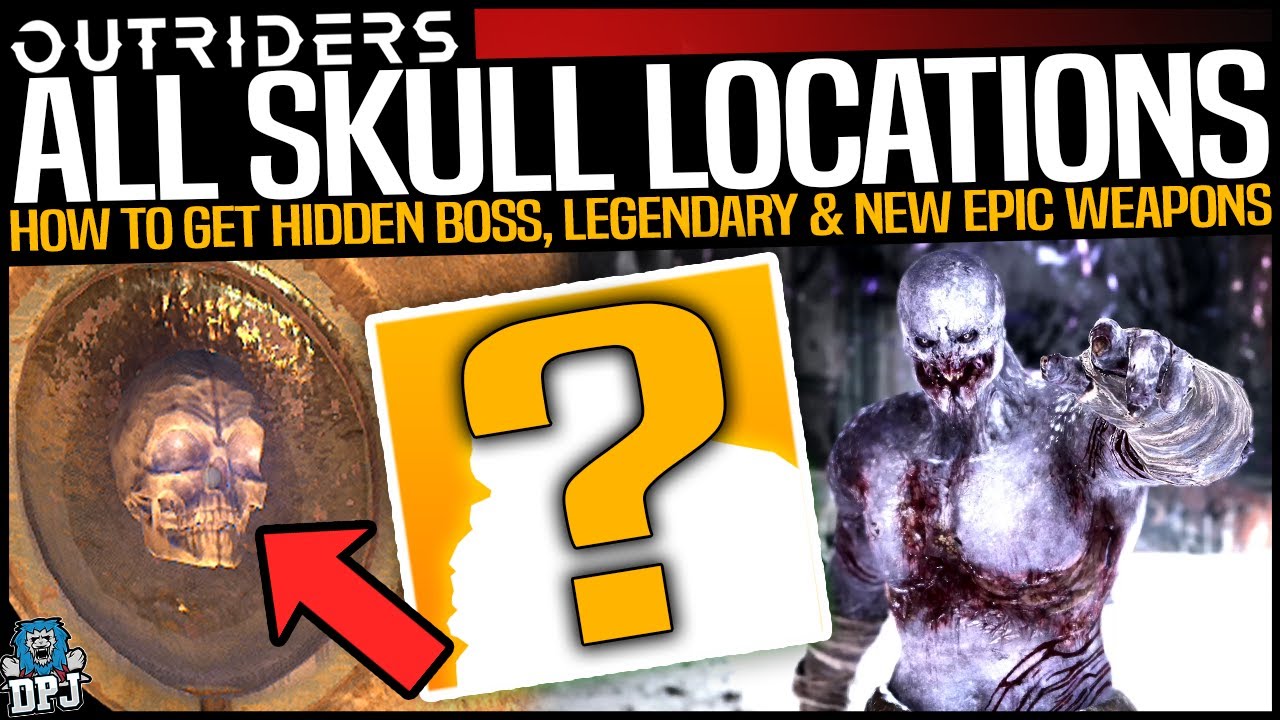 Outriders: SECRET BOSS QUEST - City Of Nomads 9 Skulls Hidden Locations Guide - Guaranteed Legendary