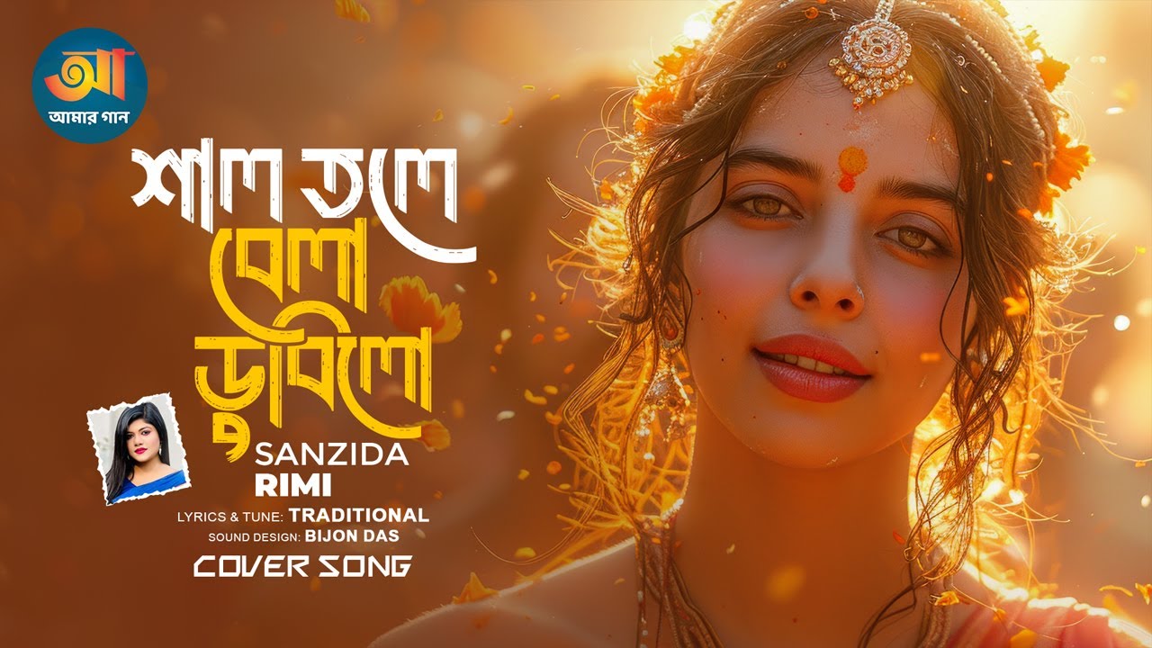 শাল তলে বেলা ডুবিল​ | Shal Tole Bela Dubilo | Sanzida Rimi | Bengali Folk Song | Lyrical Song 2025