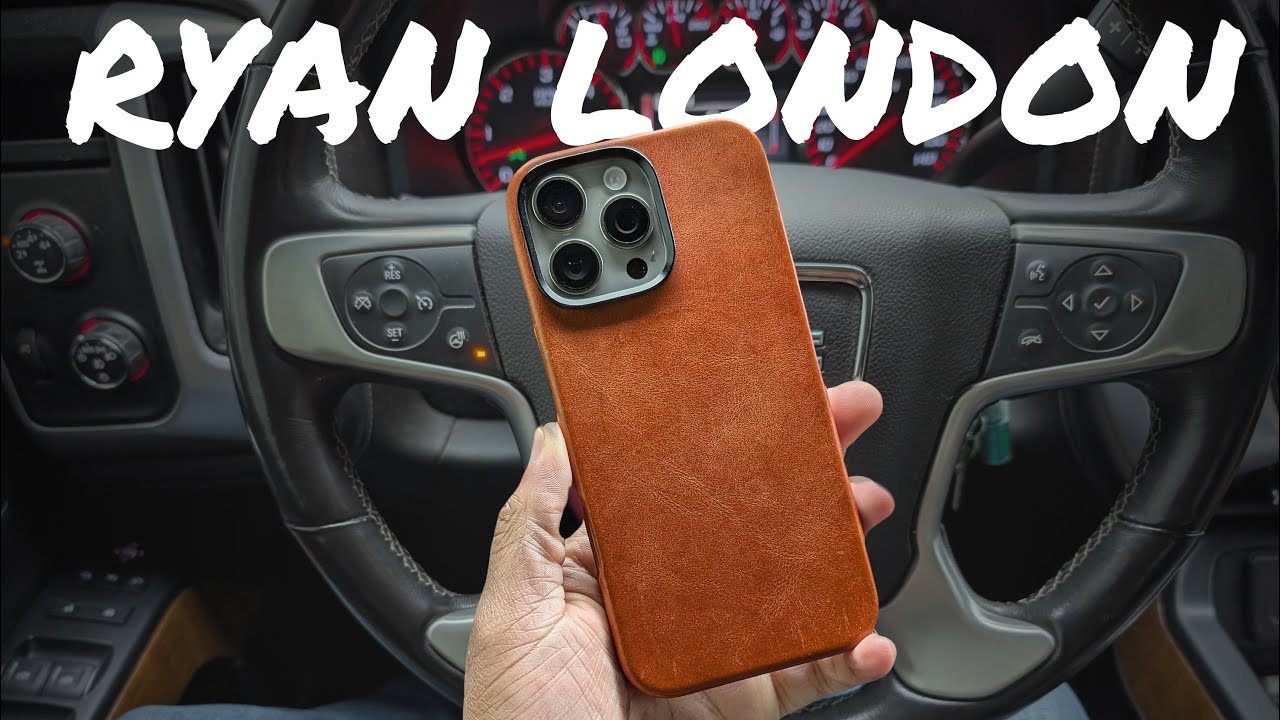 iPhone 16 Pro Max Ryan London Leather Case Unboxing