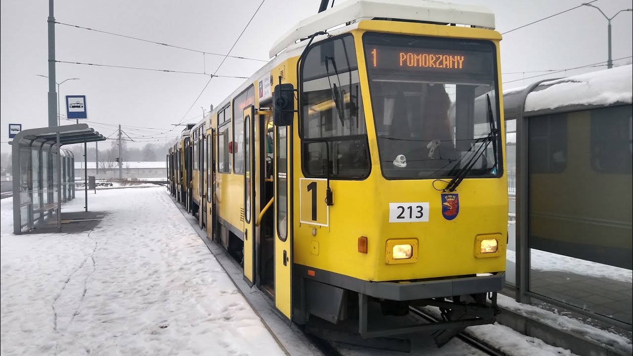Tramwaje w Szczecinie linia nr 1 (Pomorzany - Osiedle Zawadzkiego)