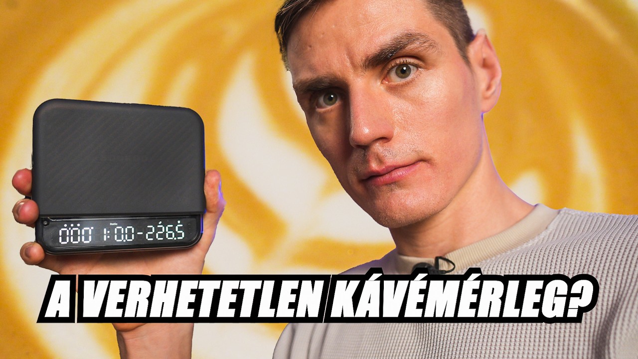 Acaia tudás harmadáron? - BOOKOO Themis Ultra teszt