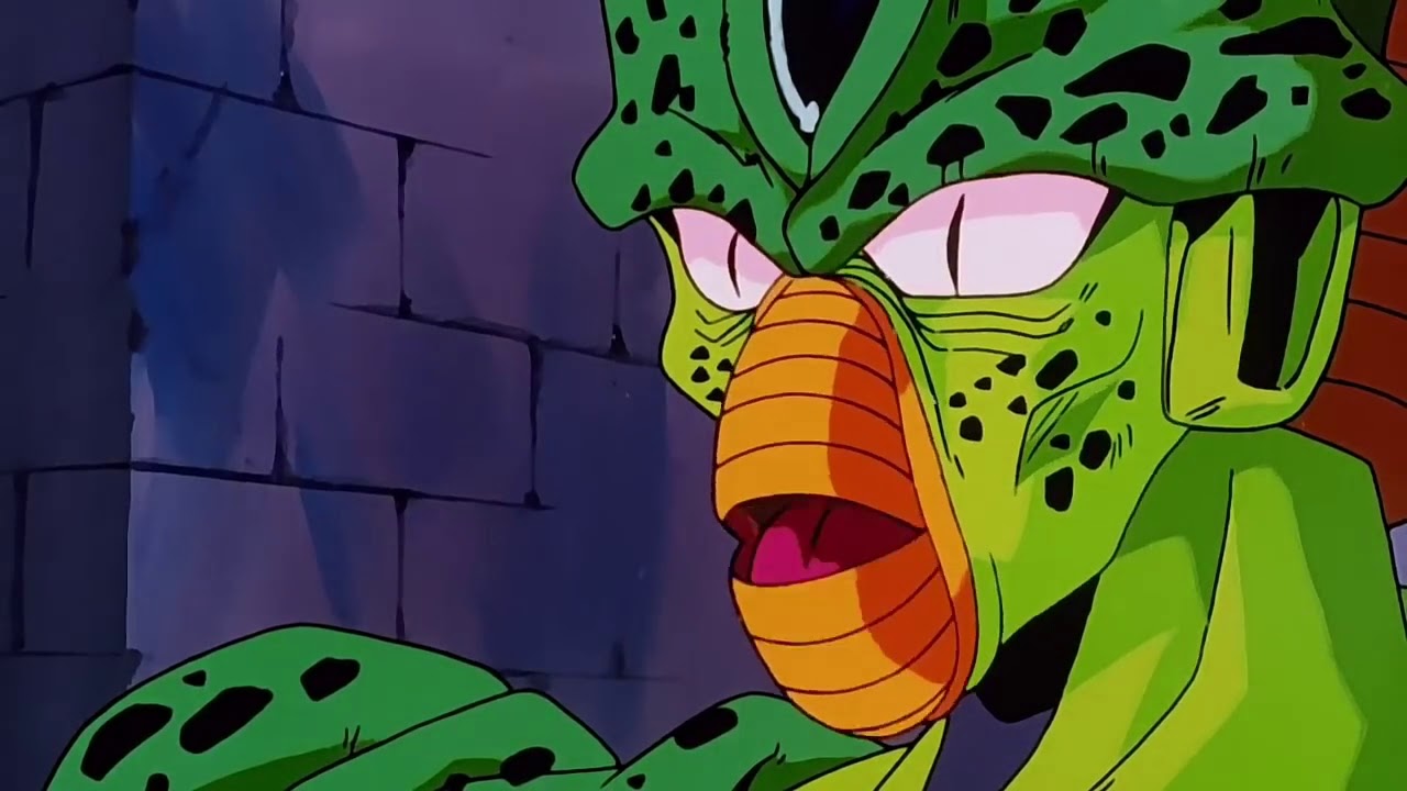 Dragon Ball Z   Trunks confronta Cell do futuro